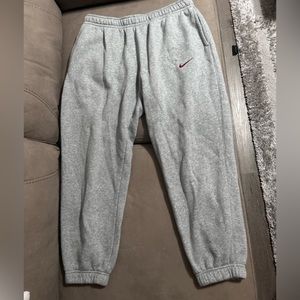 Gray NIKE sweatpants